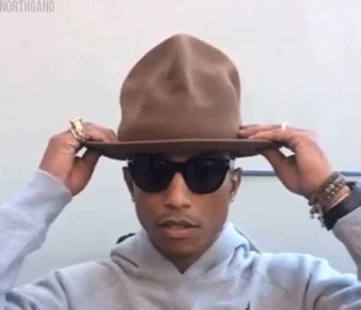 black guy in gucci hat gif|Black People Hat GIFs .